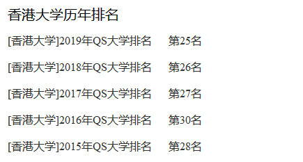 香港大学排名世界第几?在内地招生的入学条件有哪些?费用高不高