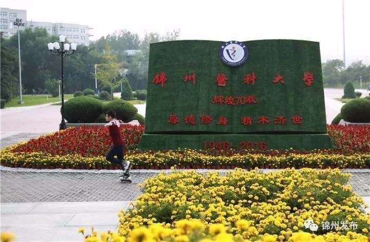 该校前身为辽宁医学院,2016年正式更名为锦州医科大学,开设有22个学院