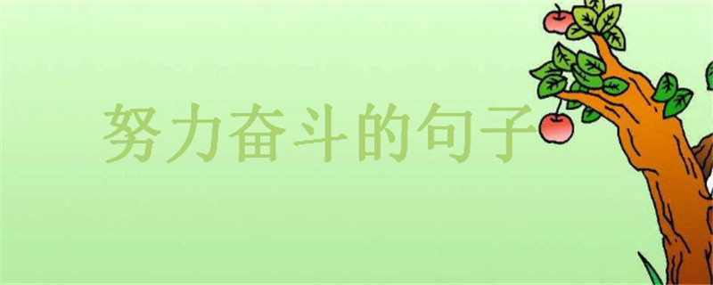 努力奋斗的句子大盘点,致自己拼搏路上的说说心情