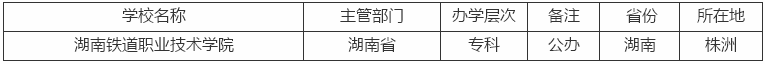 湖南铁道职业技术学院是本科还是专科?公办的吗一年学费是多少?