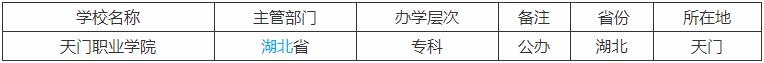 天门职业学院是中专还是大专正规吗?学费多少钱毕业生好就业吗?