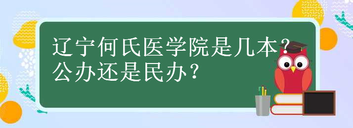 辽宁何氏医学院是几本公办还是民办?王牌专业是什么?一年学费多少