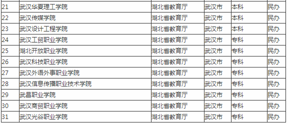 武汉民办大学有哪些最新排名一览表出炉?揭秘最好的三所?