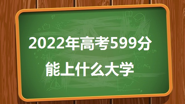 2023߿599ʲôѧ 599ܱʲôѧУ ʲôˮƽ
