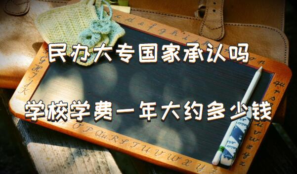 民办大专国家承认吗，民办大专学校学费一年大约多少钱