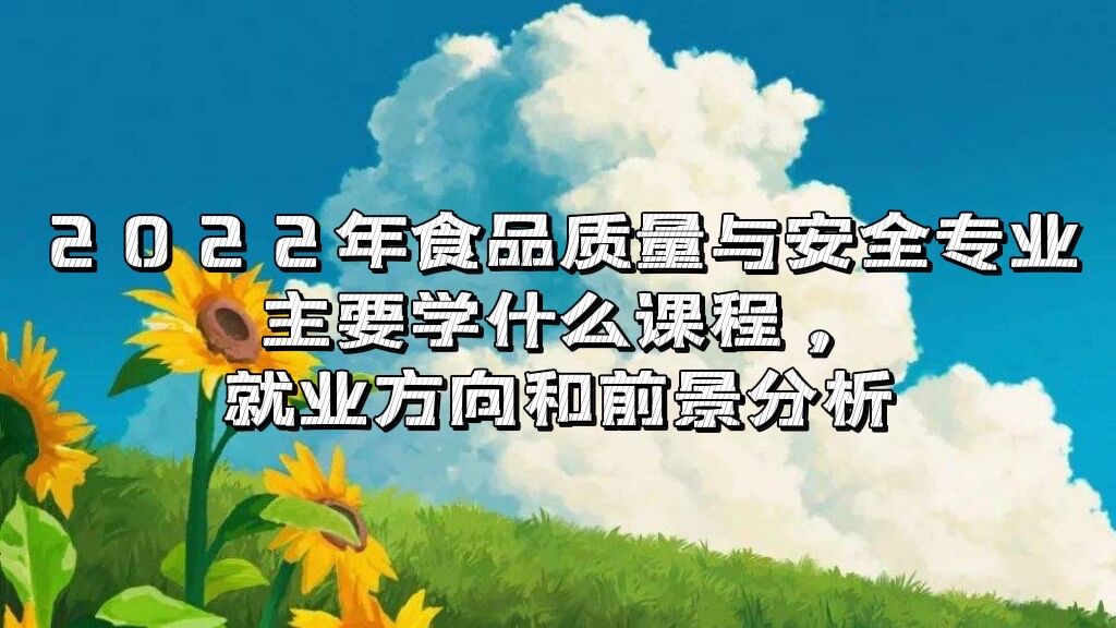 2023ʳƷ밲ȫרҵҪѧʲôγ̣ҵǰ