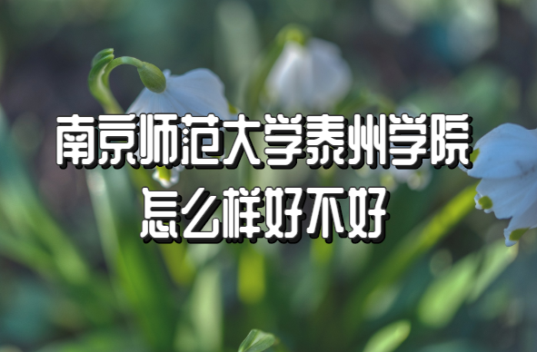 1653811843741437.png 南京师范大学泰州学院怎么样好不好?(档次、王牌专业、口碑)