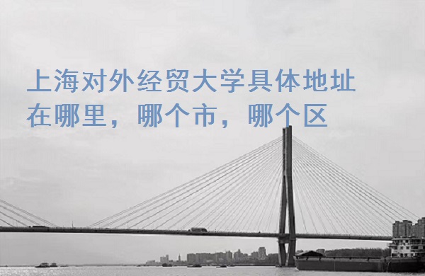 �Ϻ����⾭ó��ѧ�����ַ������ĸ��У��ĸ�����