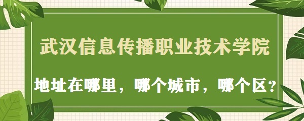 1667287537300988.jpg 武汉信息传播职业技术学院地址在哪里,在哪个城市,在哪个区?