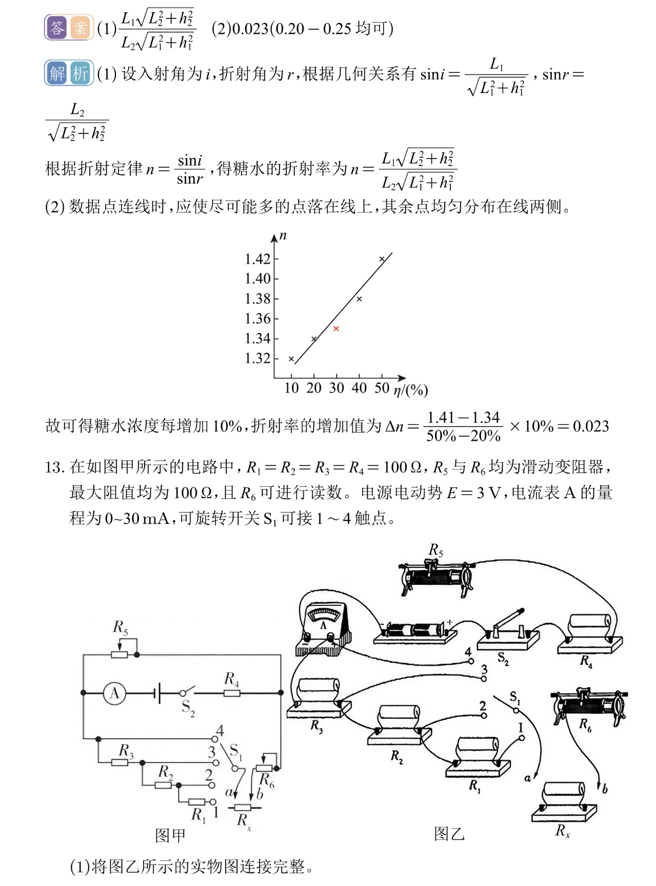176155428469773.jpg 2025福建新高考物理试卷真题及答案解析,附考点题型及分值分布