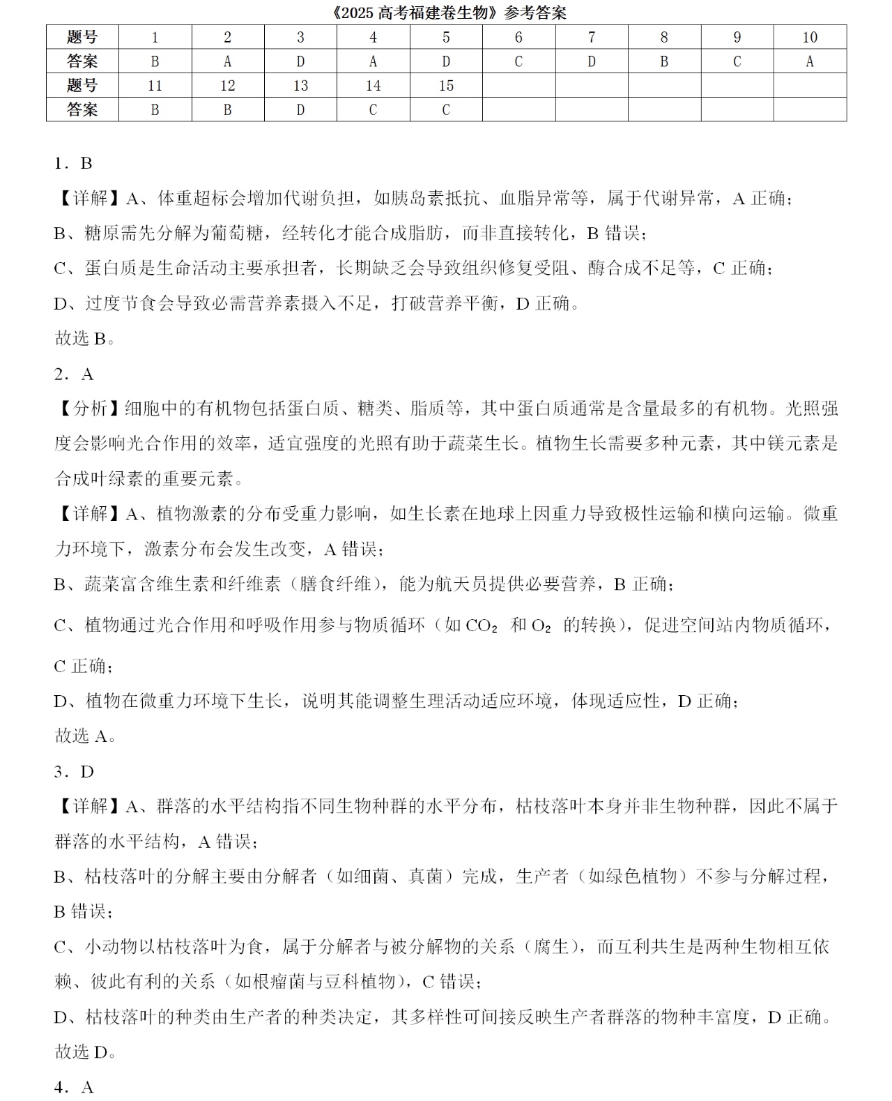 1762157026495603.jpg 2025福建新高考生物试卷真题及答案解析,附考点题型及分值分布