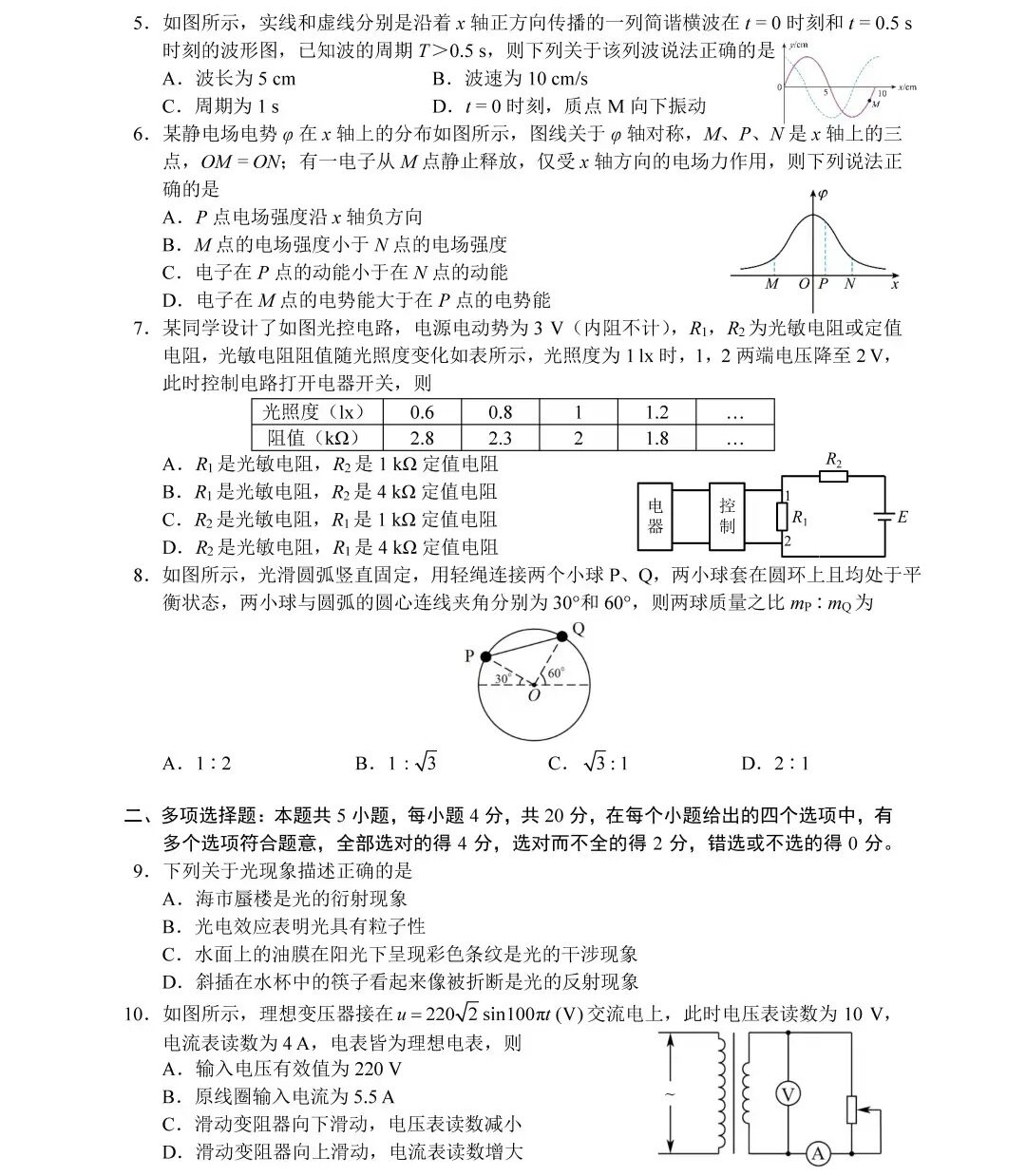 2025�����¸߿������Ծ����⼰�𰸽��������������ͼ���ֵ�ֲ�