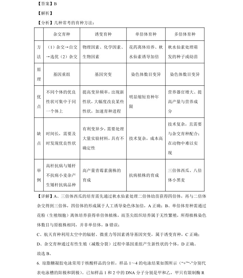 1768807996916724.jpg 2025年高考全国新课标理综卷生物真题及答案解析(新疆+西藏),附考点题型及分值分布
