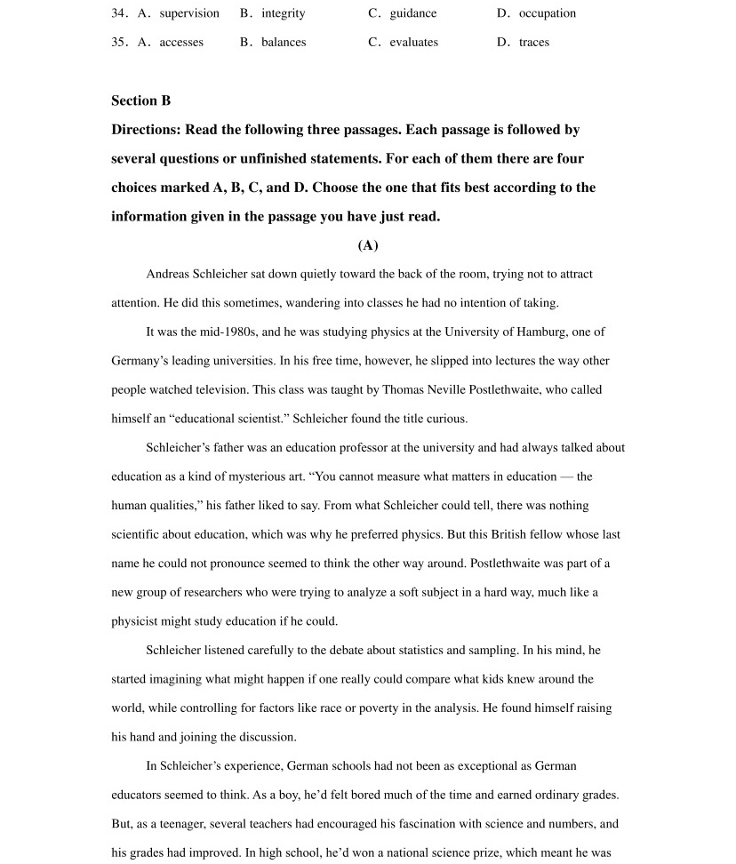 2025�Ϻ��¸߿�Ӣ���Ծ����⼰�𰸽��������������ͼ���ֵ�ֲ�